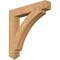 Ekena Millwork Thorton Arts & Crafts Smooth Bracket, Western Red Cedar, 5 1/2"W x 36"D x 36"H BKT06X36X36THR03SWR - alternate 1